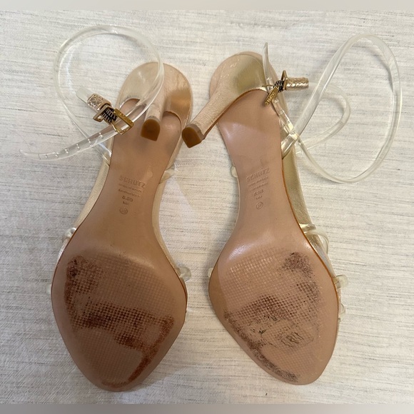 Schutz Amelia Leather Sandal - Picture 9 of 13